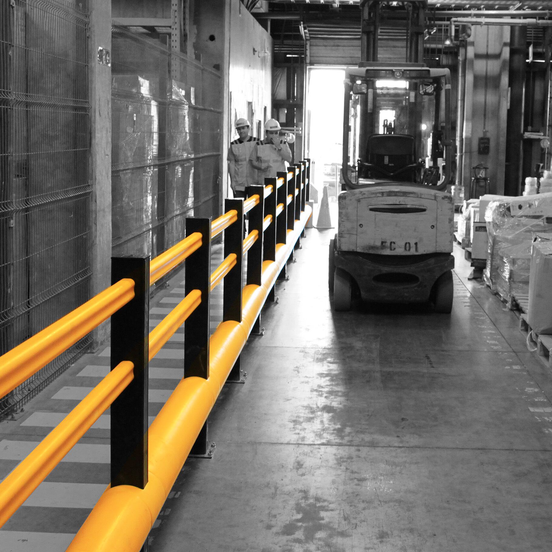 Boplan FLEX IMPACT® TB 400 Plus in einer industriellen Umgebung