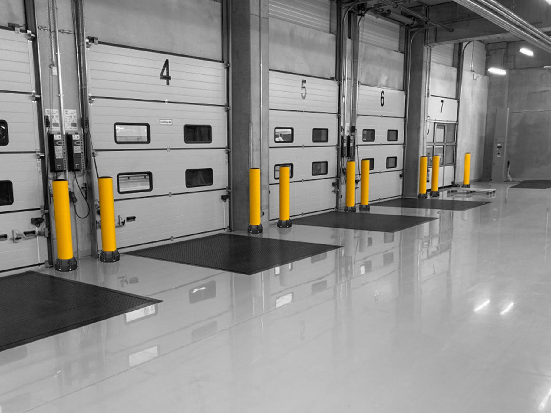 Boplan FLEX IMPACT® BO Impact dans un environnement industriel
