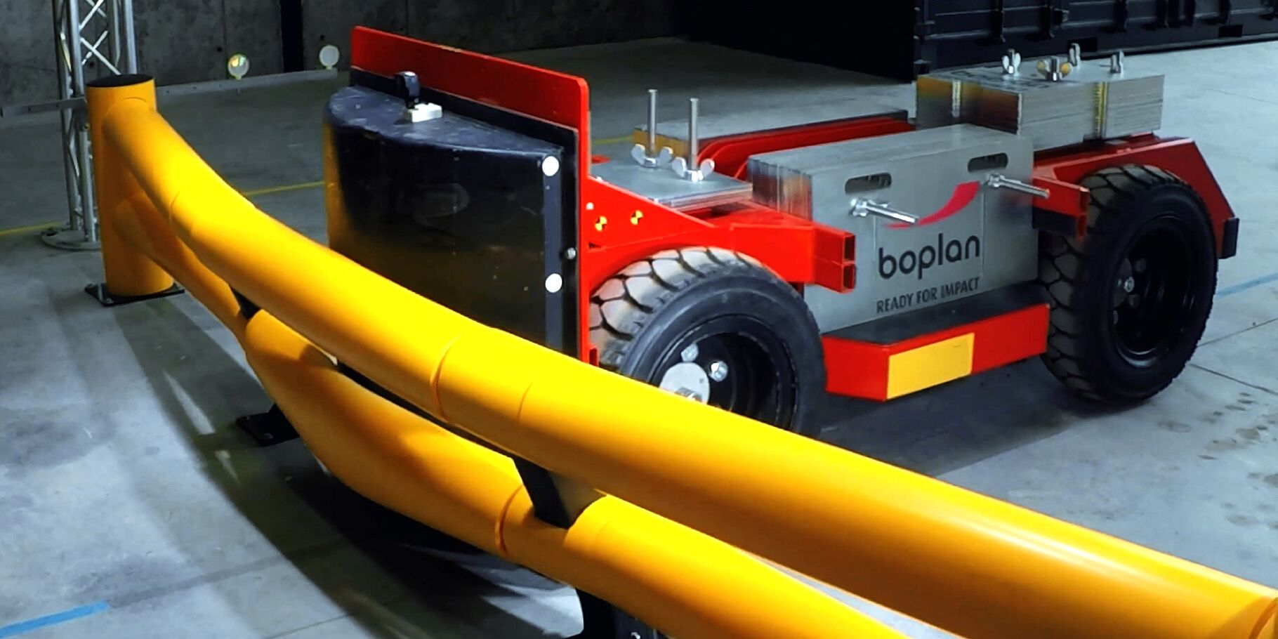 Boplan FLEX IMPACT® TB 400 Plus en un entorno industrial