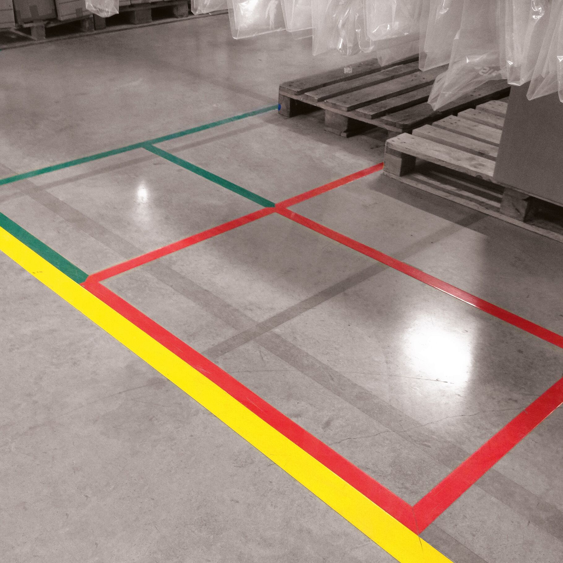 Boplan LINE PLAN Uni dans un environnement industriel