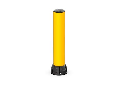 Render di un BO200F giallo - Dissuasore su sfondo bianco