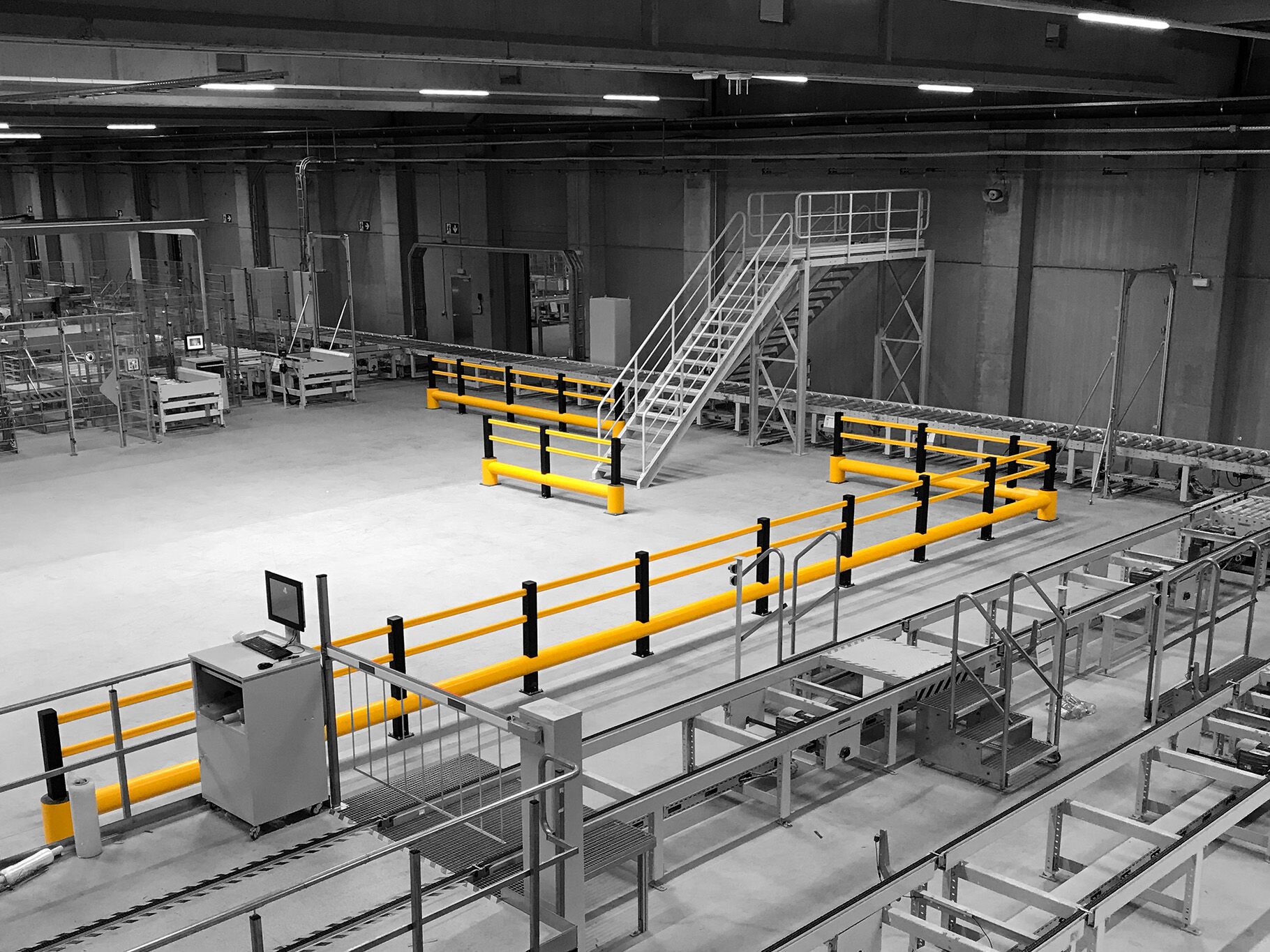 Boplan FLEX IMPACT® TB 400 Plus dans un environnement industriel