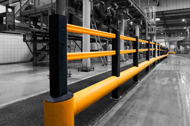 Boplan TB400 PLUS giallo in uno stabilimento Bonduelle
