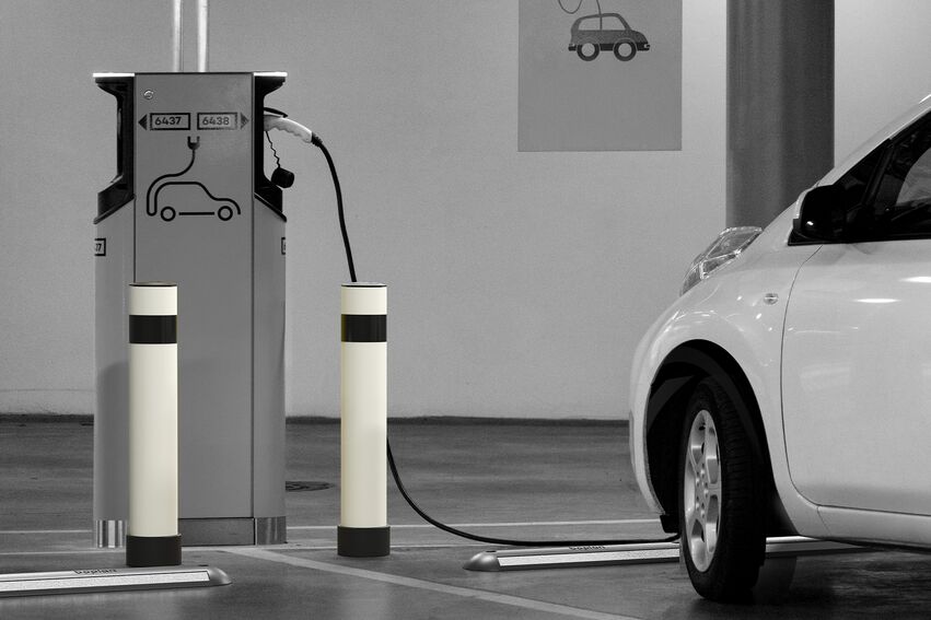 Boplan FLEX IMPACT® BO 125L EV in een reële omgeving - beschermpaal