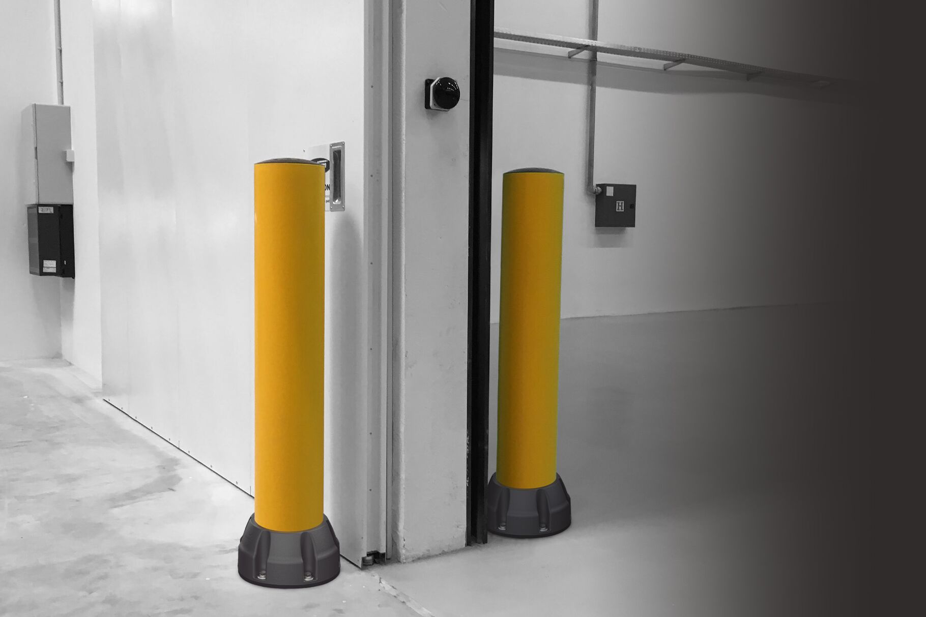 Immagine di un dissuasore Boplan FLEX IMPACT® per proteggere infrastrutture di valore