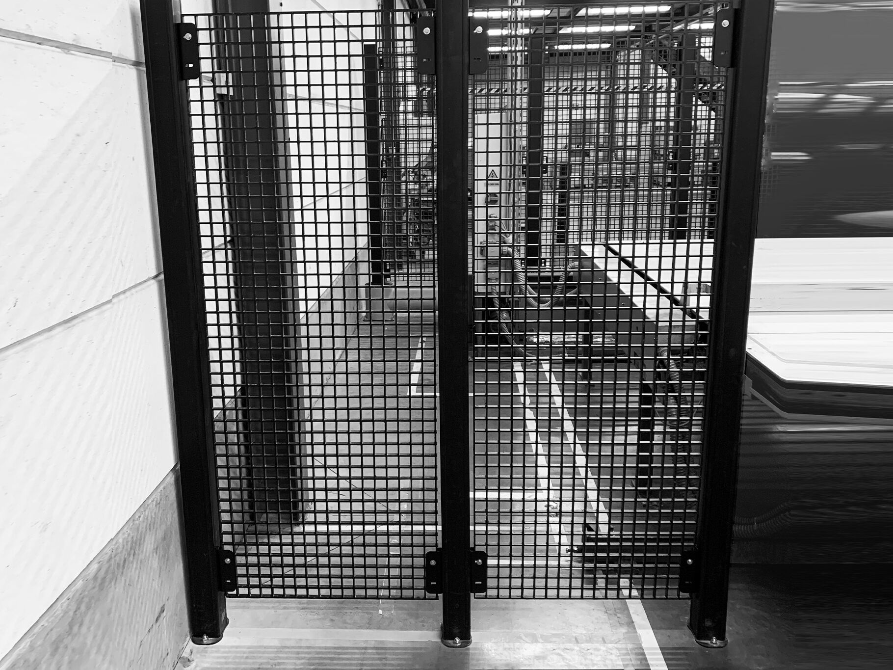 Boplan FLEX IMPACT® FE FENCE in einer realen Umgebung - Handläufe