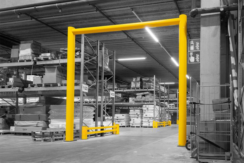 Boplan GP GOAL POST, RE RACKEND, RACKBULL giallo in uno stabilimento Sleepworld
