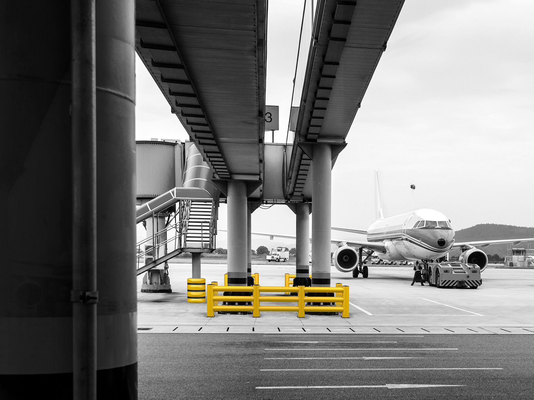 Boplan FLEX IMPACT® TB SUPER TRIPLE as a safety solution for airports