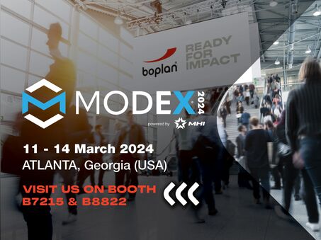 Picture of a Boplan exhibition participation at Modex in Atlanta, United States