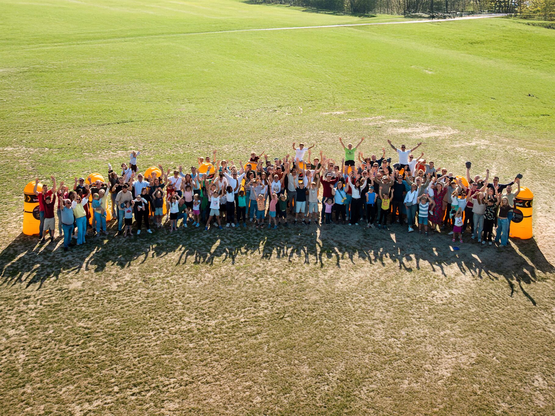 Photo des employés au siège de Boplan