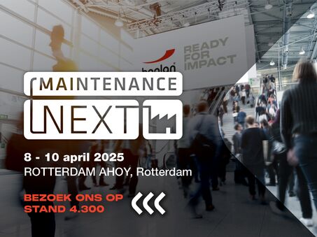 Foto van een deelname van Boplan aan de beurs Maintenance Next in Rotterdam, Nederland
