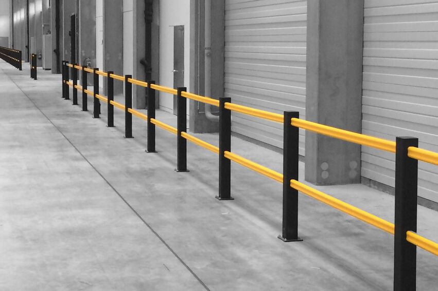 Boplan FLEX IMPACT® HP PLUS 2 RAILS in einer realen Umgebung - Handläufe
-