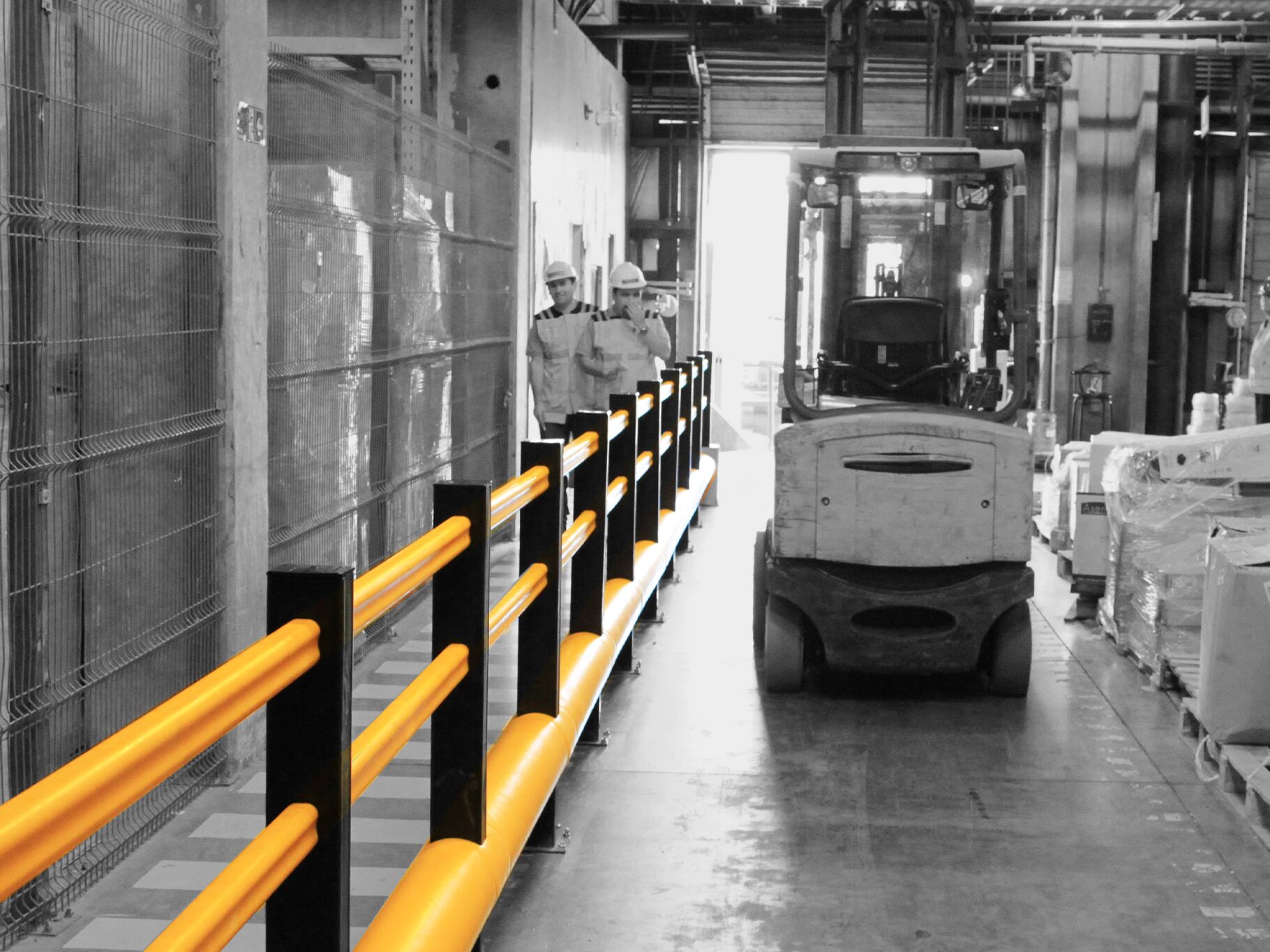 Boplan FLEX IMPACT® TB 400 Plus en un entorno industrial
