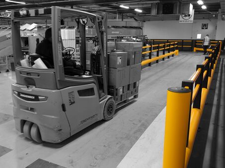 Boplan FLEX IMPACT® TB 400 Plus et BO Impact dans un environnement industriel