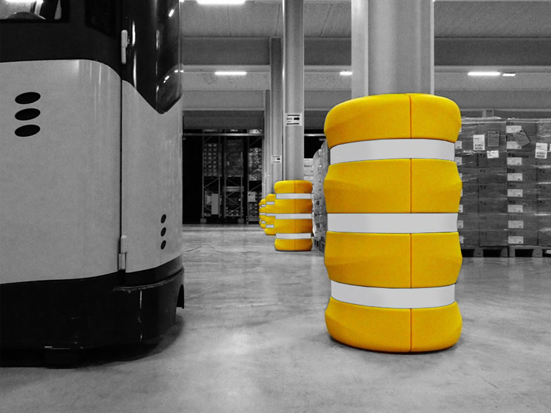 Boplan FLEX IMPACT® KP PROTECTOR ICE FLEX® as a safety solution for the (frozen) food industry