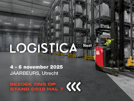 Foto van een deelname van Boplan aan de beurs Logistica Next in Utrecht, Nederland
