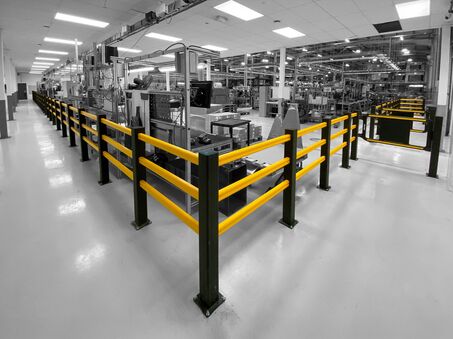 Boplan HP PLUS jaune dans un environnement industriel
