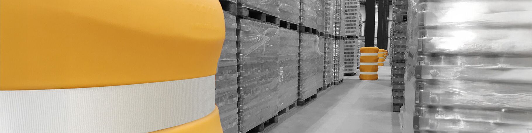 Gele Boplan KP PROTECTOR in een industriële omgeving