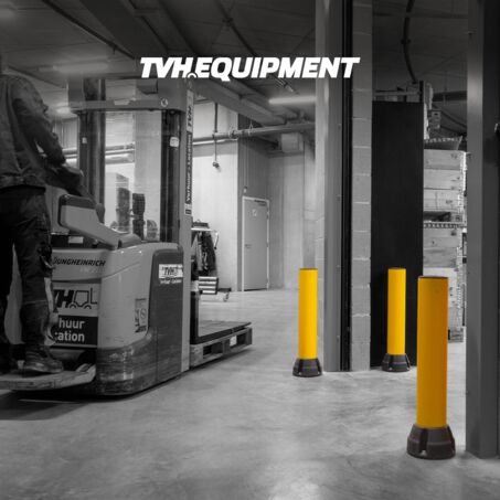 Yellow Boplan BO200F in a TVH Equipment facility