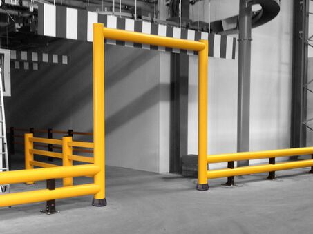 Boplan FLEX IMPACT® GOAL POST 200B in einer realen Umgebung - Höhenbegrenzer