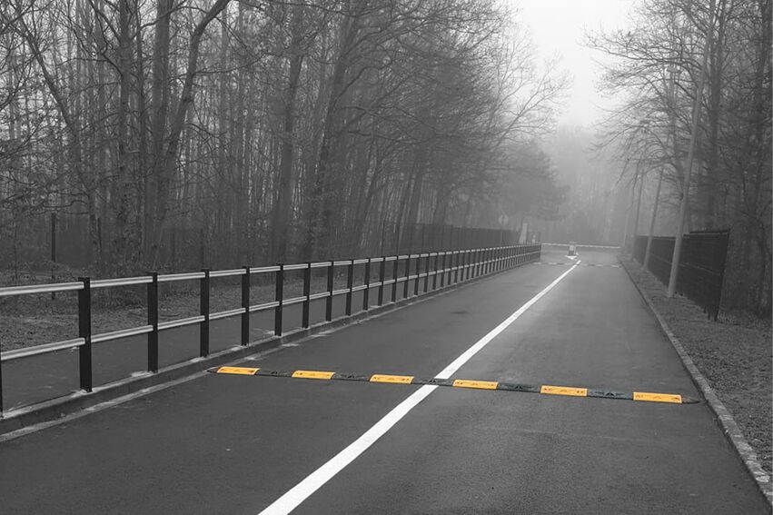 Boplan FLEX IMPACT® WHEEL SPEED CONTROL en situation réelle - Butées de roues