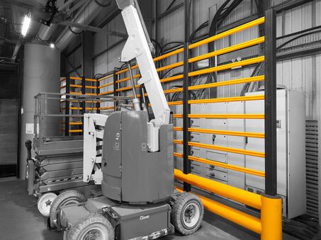 Boplan TB400 DOUBLE GRILL in un ambiente industriale
