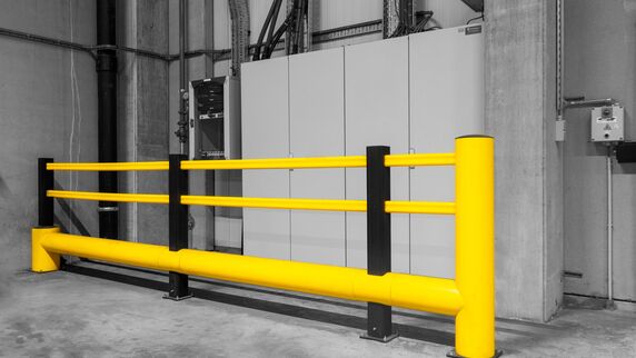 Yellow Boplan TB 400 PLUS, BO IMPACT in a Eutraco facility