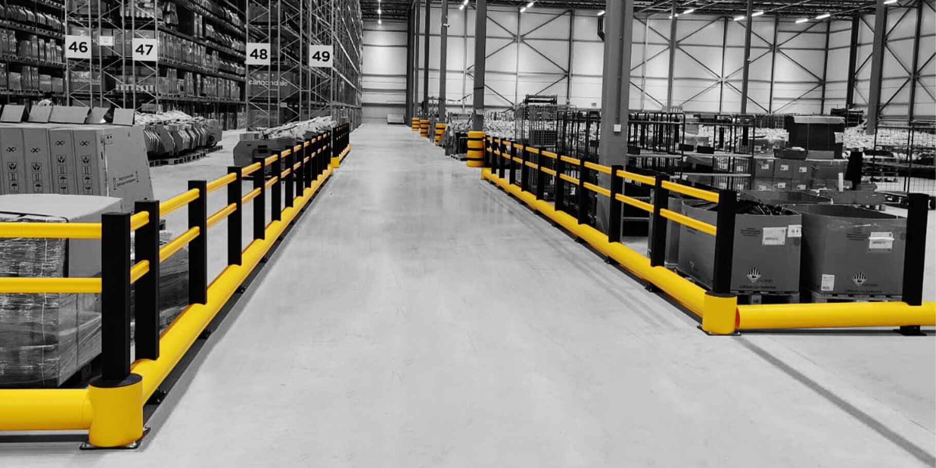 Yellow Boplan TB 260 PLUS in JCL warehouse
