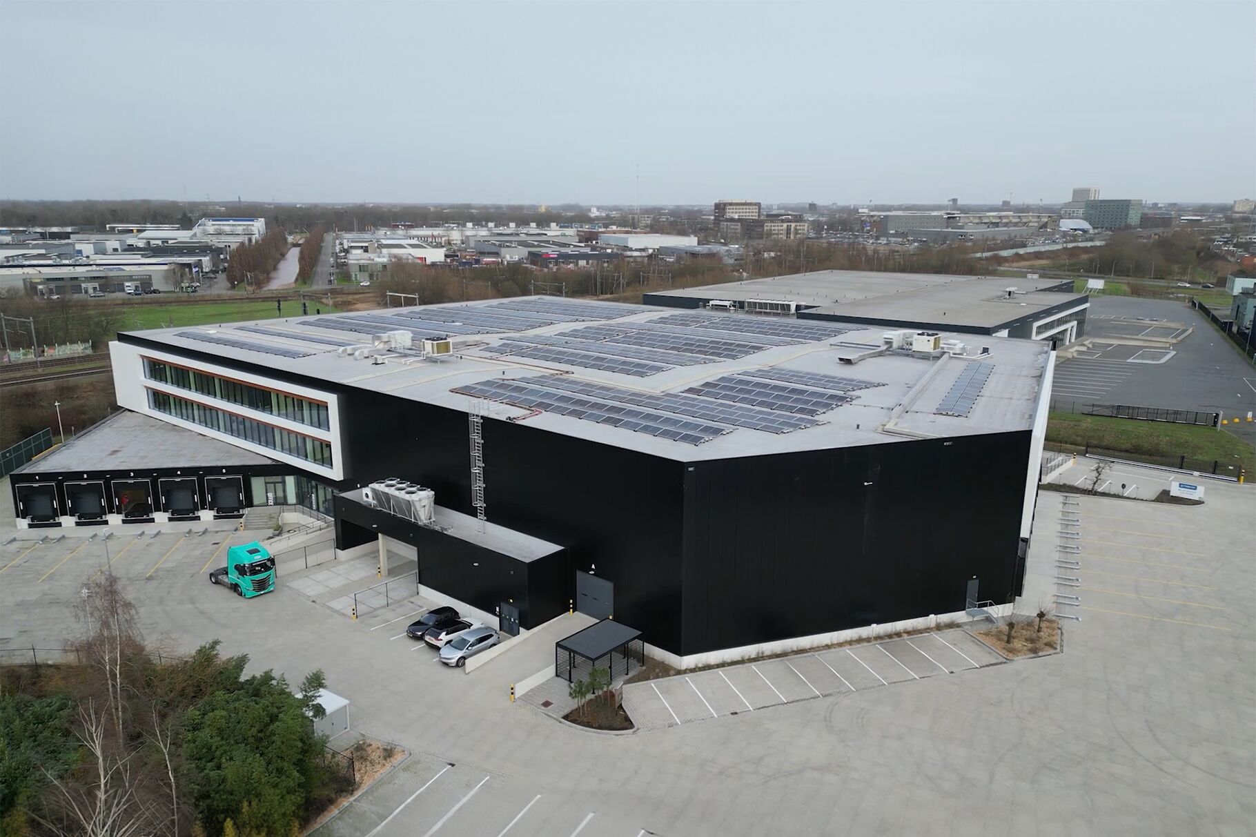 Bâtiment de Fahrenheit Logistics