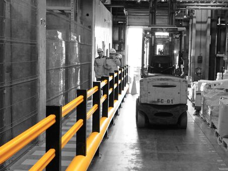 Boplan FLEX IMPACT® TB 400 Plus dans un environnement industriel