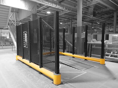 Boplan FLEX IMPACT® TB 260 Plus Fence dans un environnement industriel