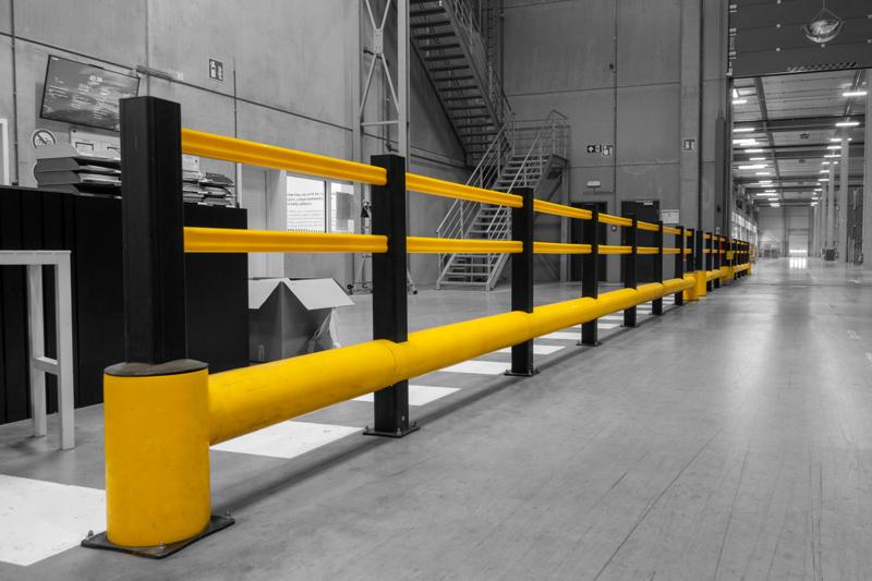 Boplan TB 400 PLUS gialli in una rinomata struttura di un gigante dell'arredamento per esterni