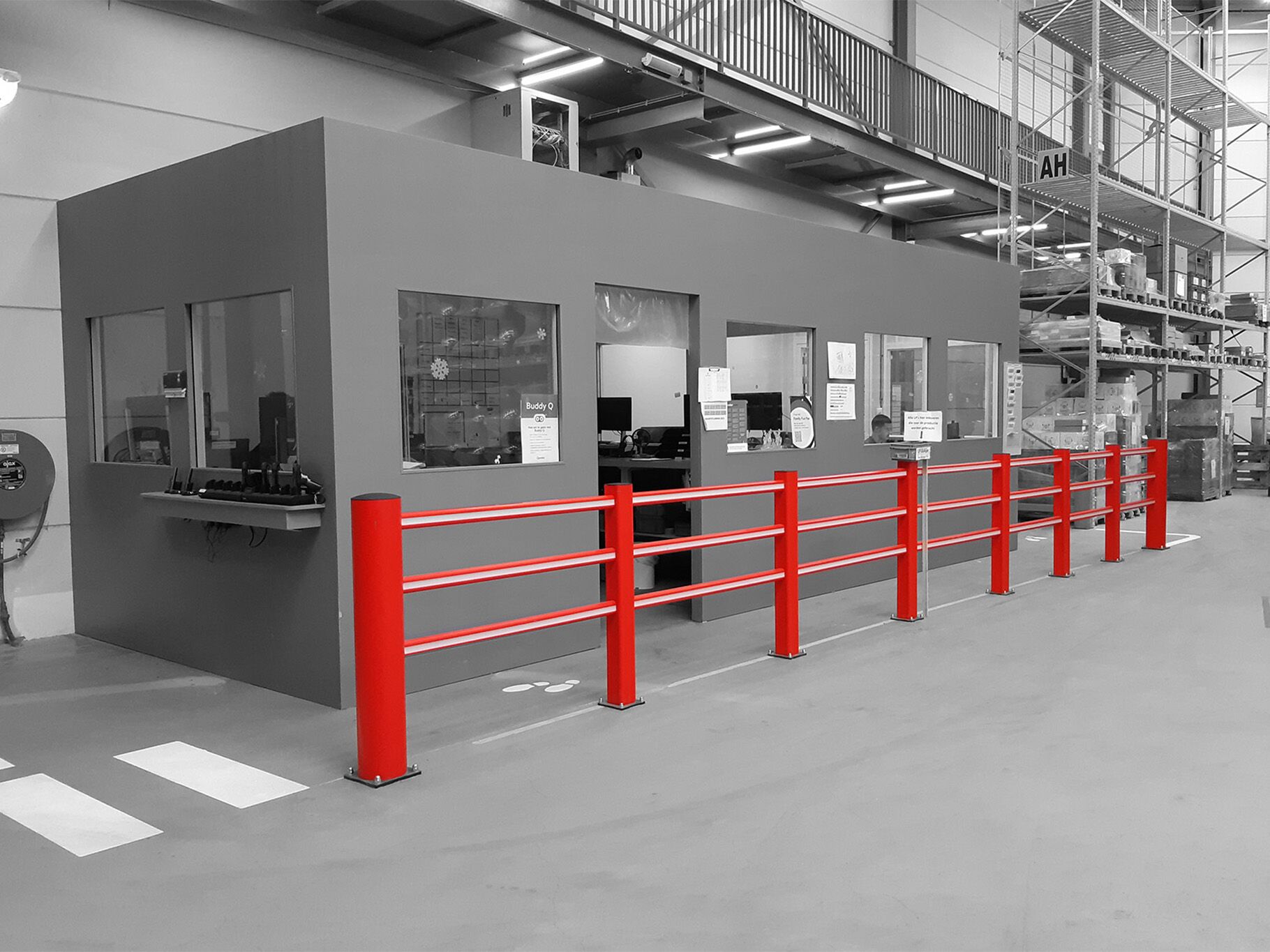 Boplan HP PLUS, BO IMPACT in an industrial environment