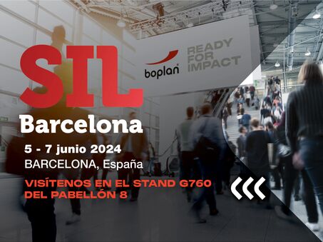 Imagen de la participación en una exposición de SIL Barcelona en Barcelona, España