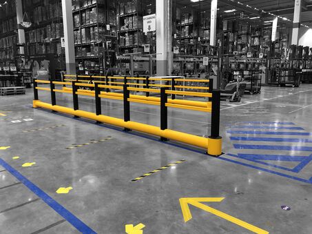 Boplan FLEX IMPACT® TB 260 Plus et LINE PLAN Uni dans un environnement industriel