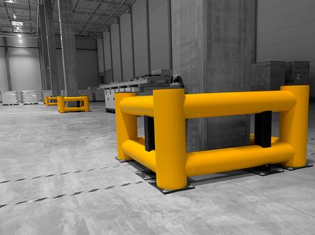 Boplan FLEX IMPACT® TB 260 DOUBLE in een reële omgeving - Aanrijdbeveiliging