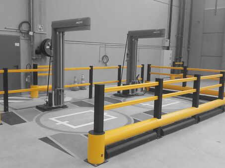 Boplan FLEX IMPACT® TB 400 Plus, HD Light et TB 400 dans un environnement industriel