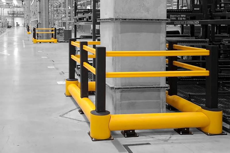 Boplan jaune TB 260 PLUS dans une installation BMW
