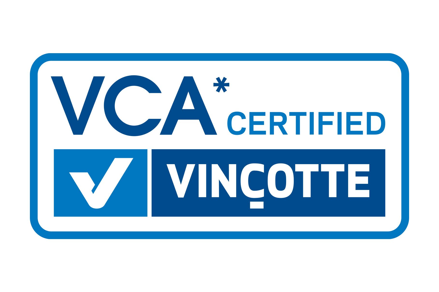 Logo del Certificato VCA accreditato da Vinçotte