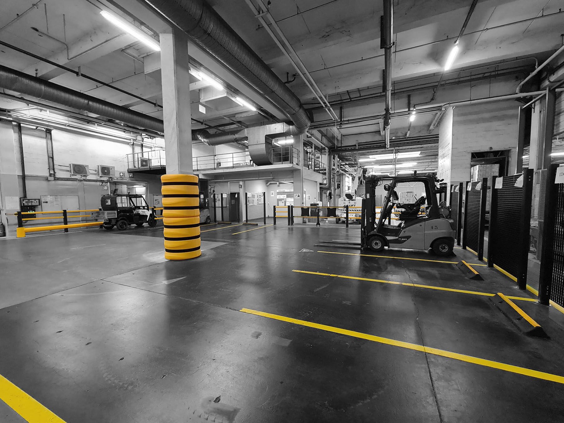 Boplan FLEX IMPACT® KP Protector-range in an industrial environment