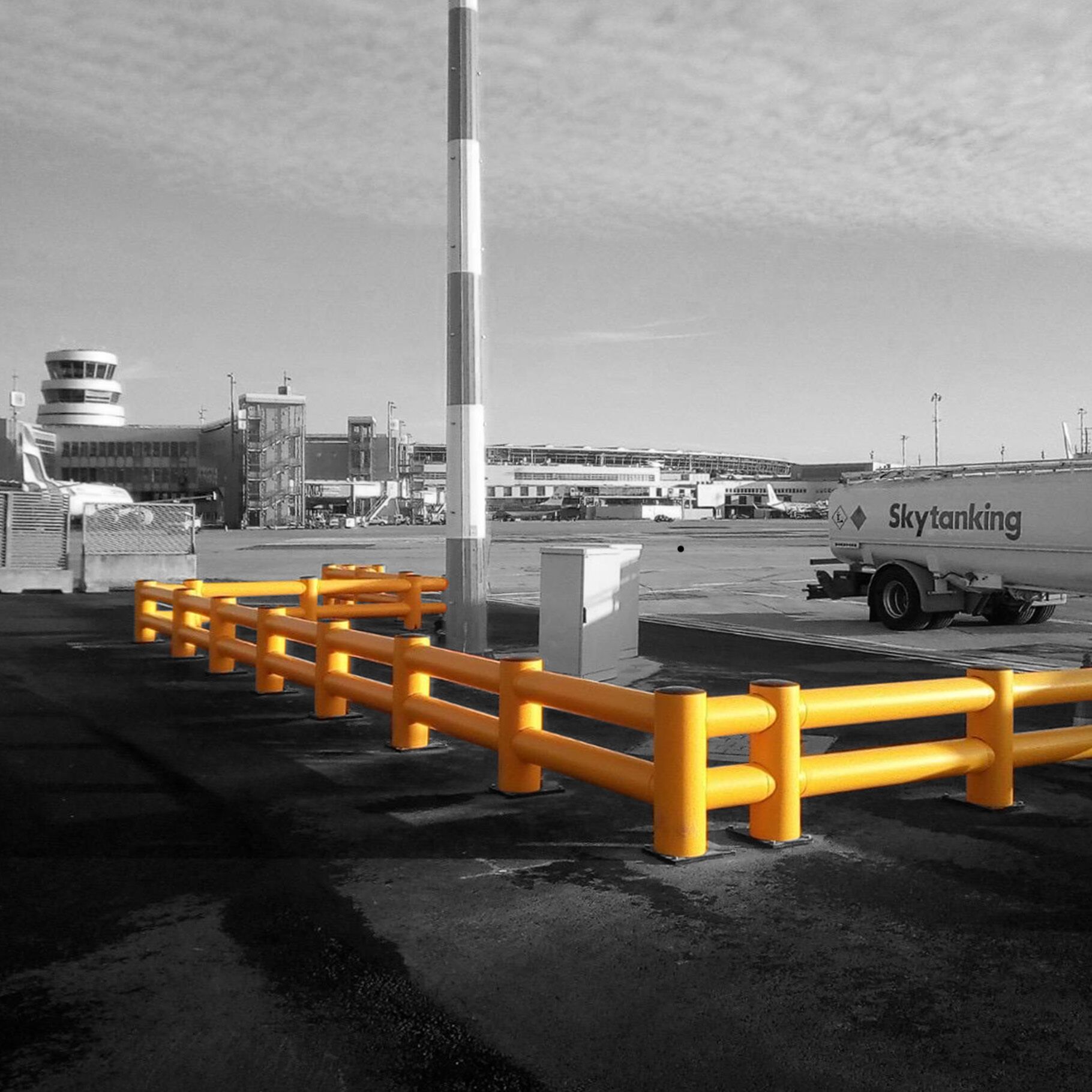 Boplan FLEX IMPACT® TB Super Double en un entorno aeroportuario