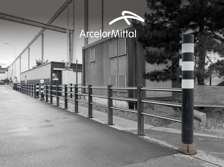 Zwarte Boplan HP PLUS, BO200R in een fabriek van Arcelor Mittal
