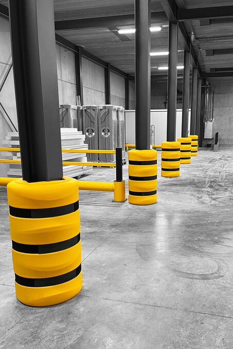Boplan FLEX IMPACT® KP PROTECTOR as a safety solution for company infrastructure