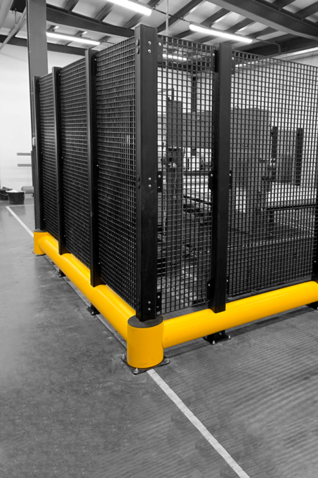 Boplan FLEX IMPACT® TB 260 FENCE as a safety solution to protect machinery and equipment