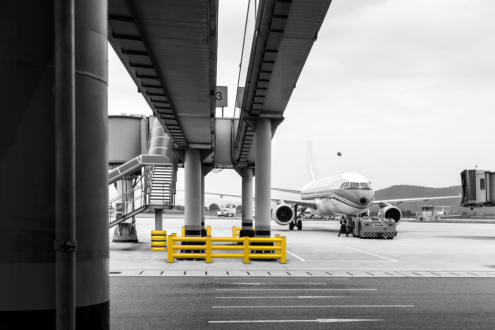 Boplan FLEX IMPACT® TB Super Triple in een luchthavenomgeving
