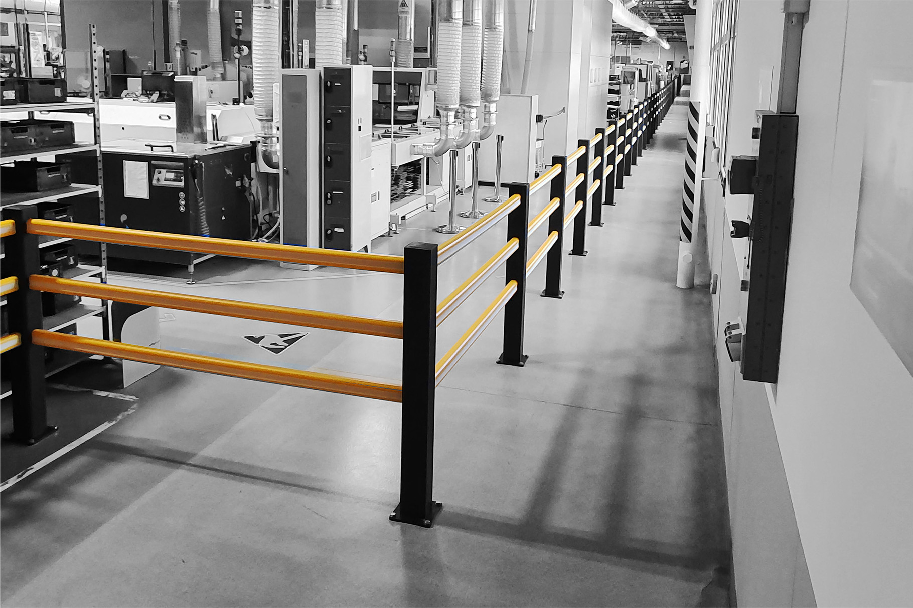 Yellow Boplan HP PLUS in Schneider warehouse