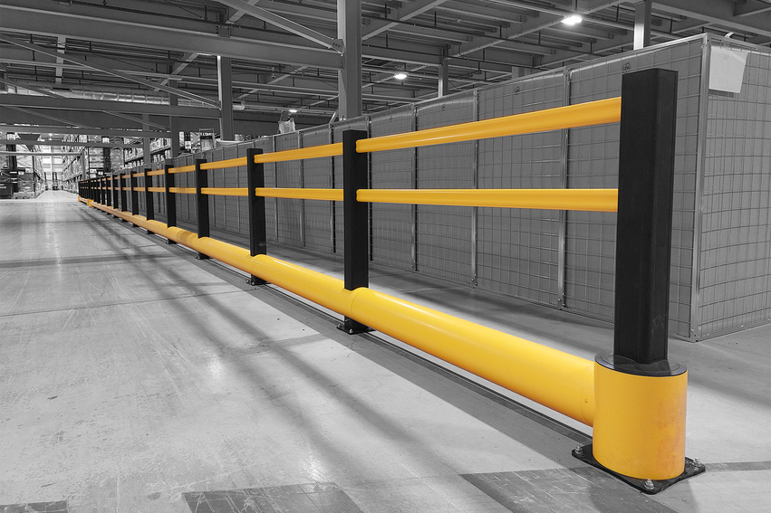 Boplan FLEX IMPACT® TB 260 PLUS in a live setting - safety barriers