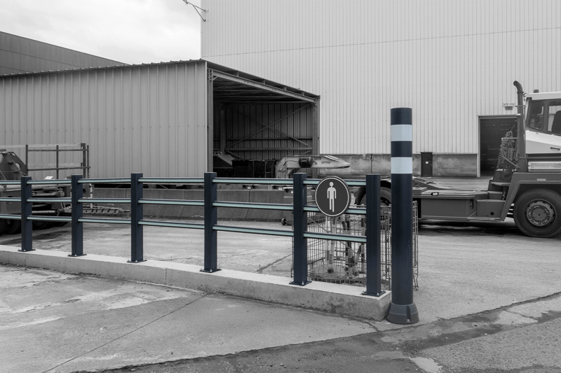 Boplan HP PLUS, BO200R negro en una instalación de Arcelor Mittal