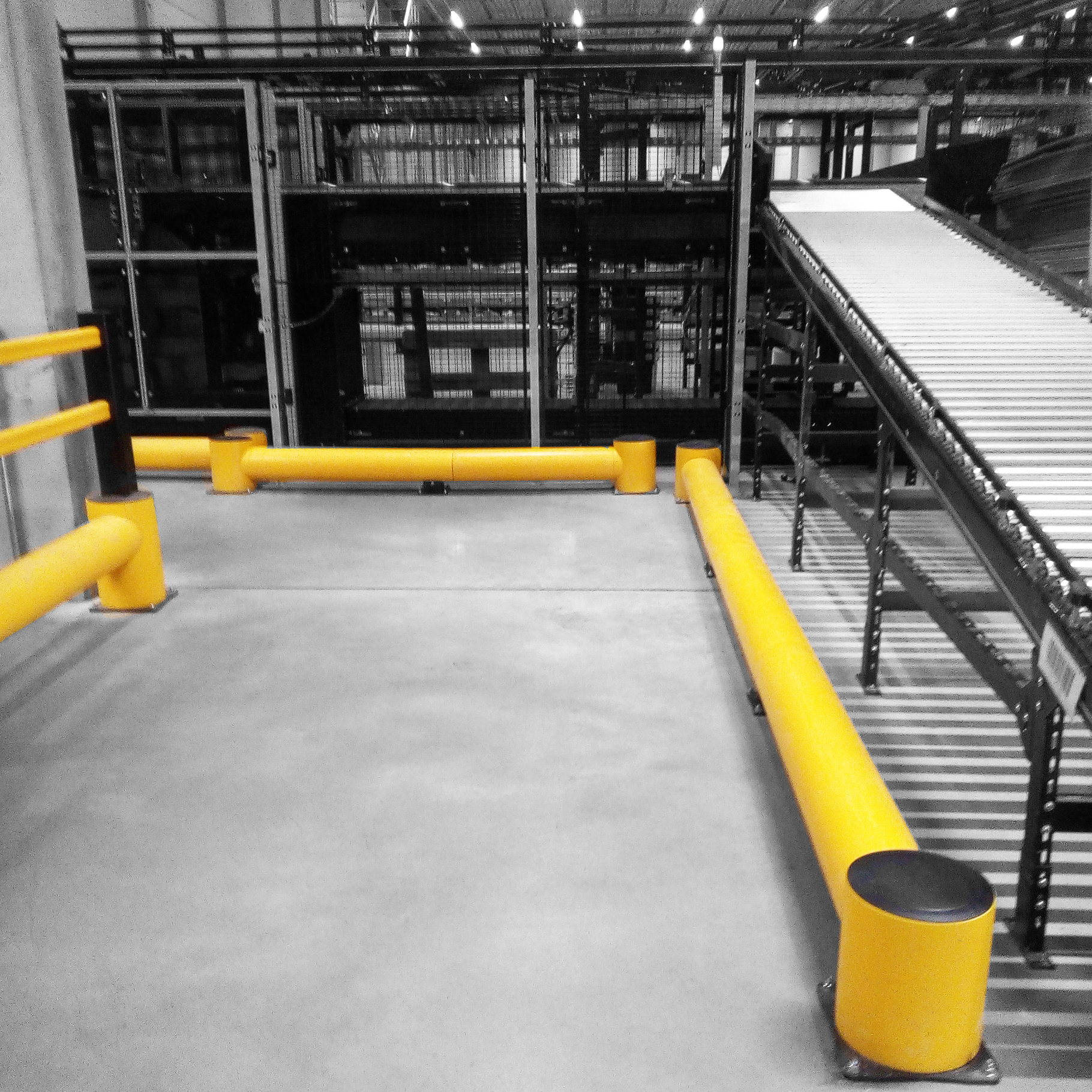 Boplan FLEX IMPACT® TB 260 in a live setting - safety barriers