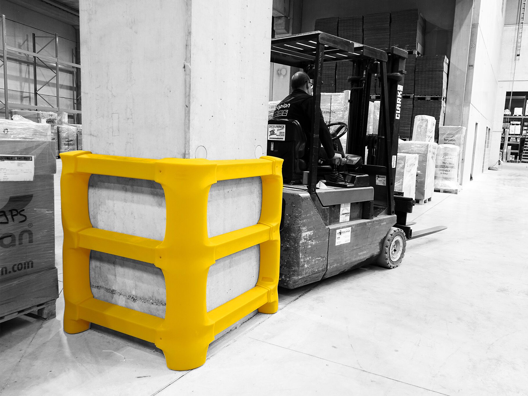 Boplan FLEX IMPACT® CP Universal dans un environnement industriel